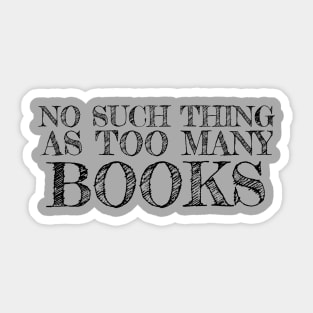 No Such Thing Sticker